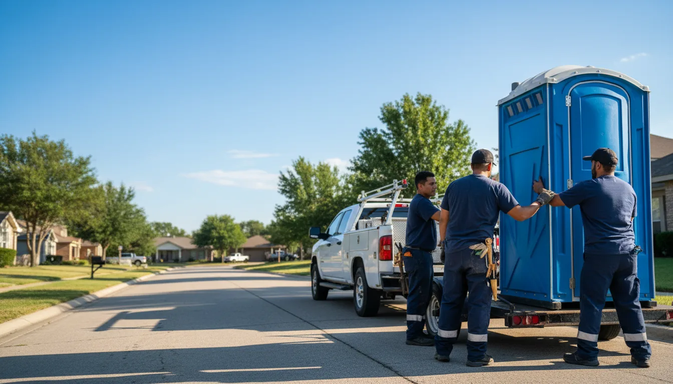 Portable Toilet Rental in Paola, KS near me